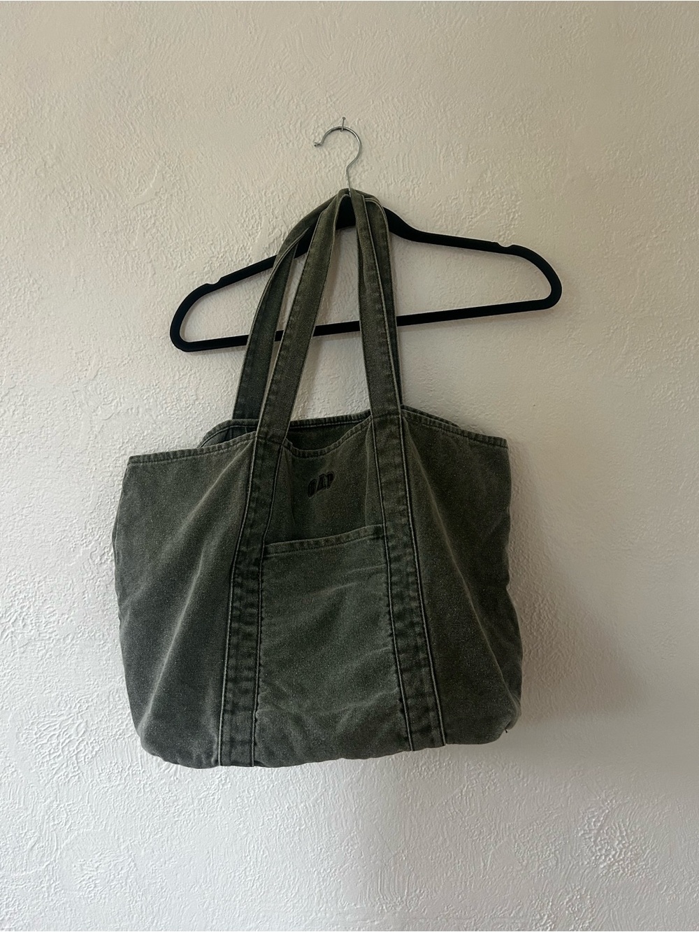 GAP Olive Green Canvas Tote